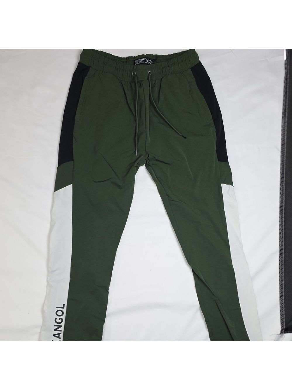 Kangol Men's Green and Black Track Pants